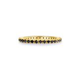 diamond yellow gold band