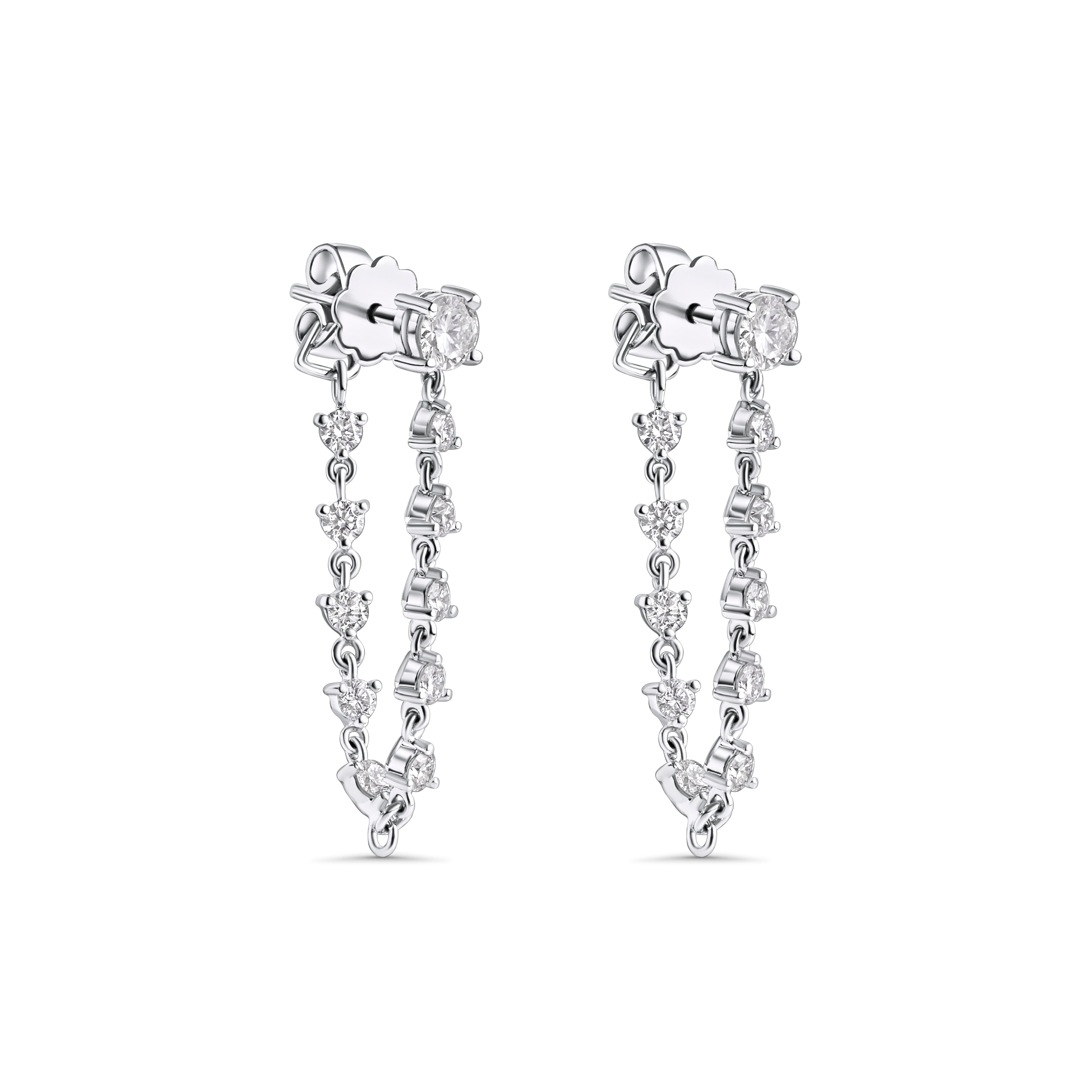 Silver Drop Earrings