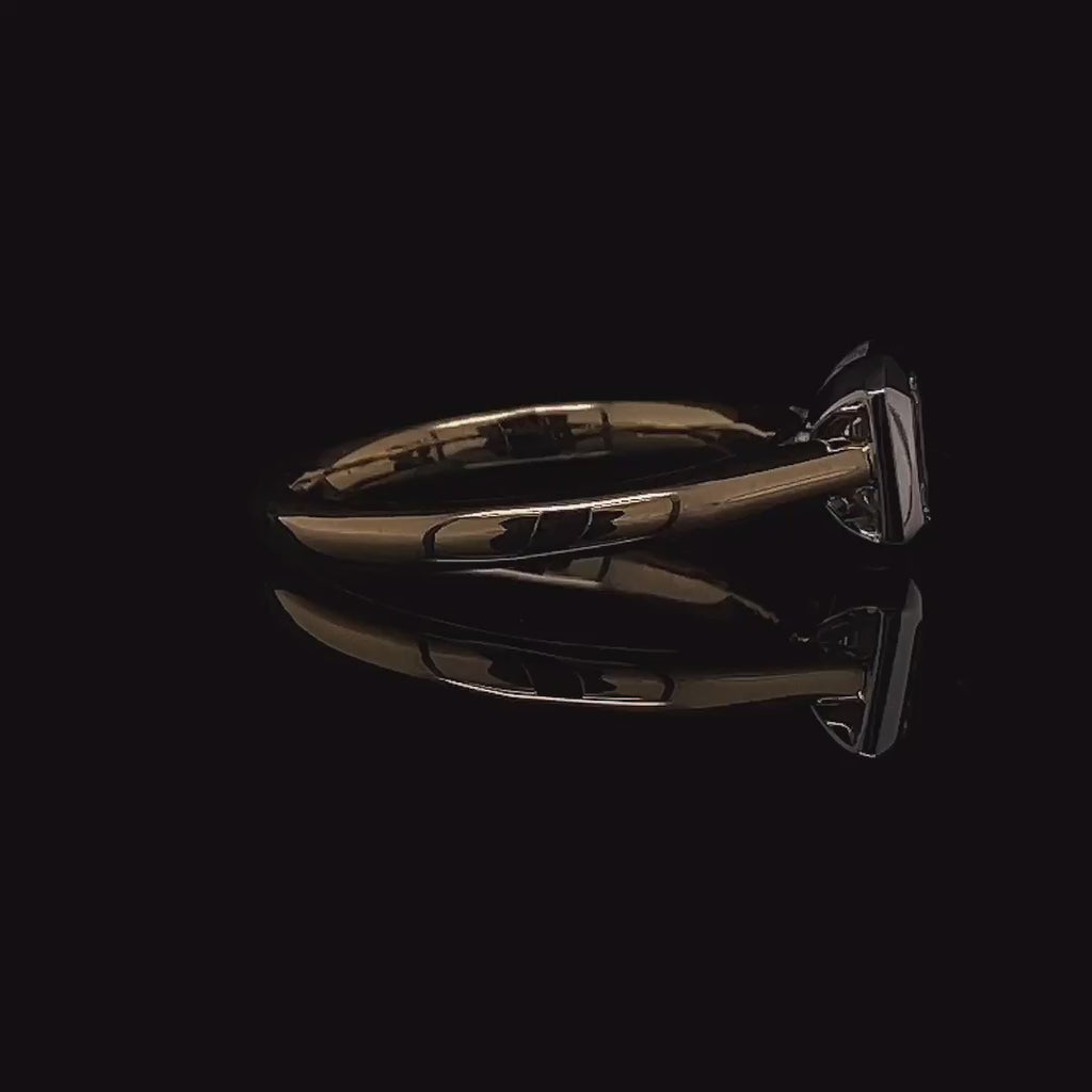  Emrald Engagement Ring